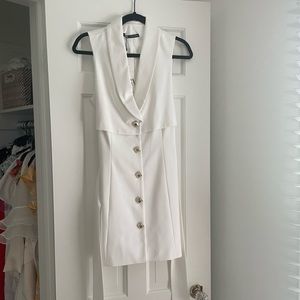 Zara White Dress